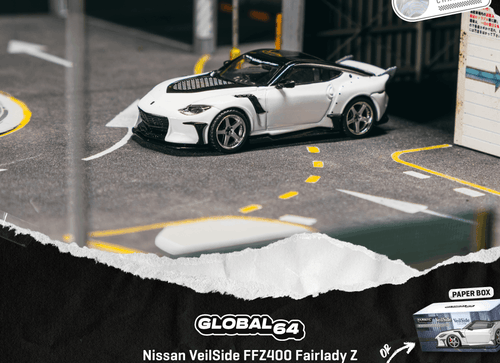 Load image into Gallery viewer, (Pre-order) Tarmac Works 1/64 Nissan VeilSide FFZ400 Fairlady Z White
