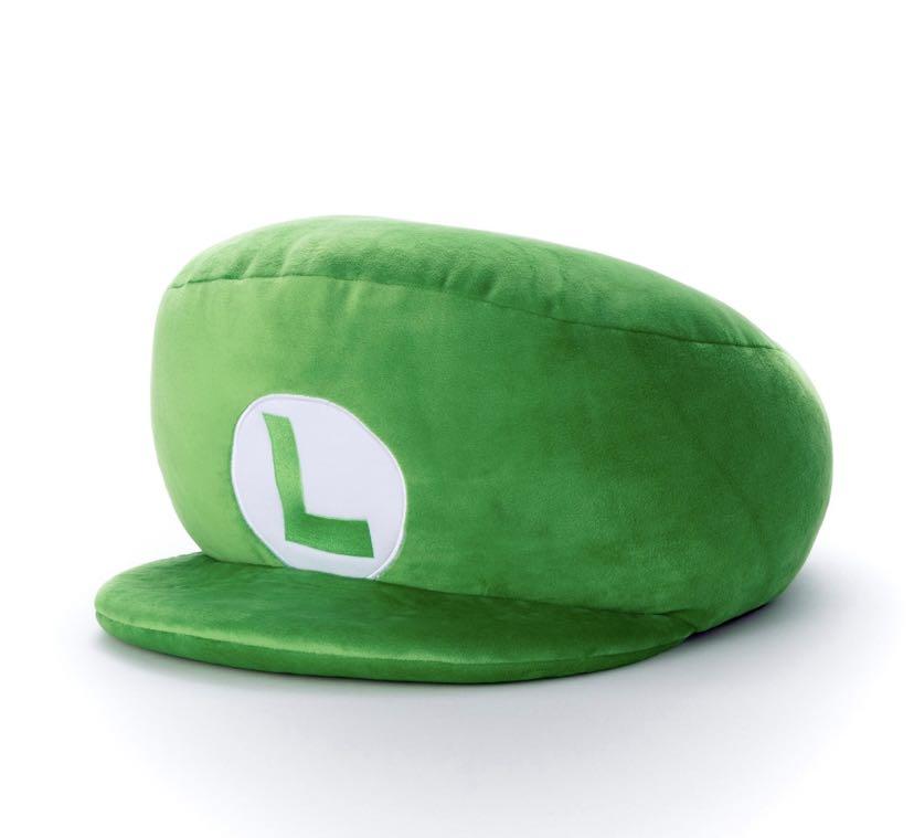 Takara Tomy Mario Soft Plush Toy - Mocchi Game Style Luigi's Hat