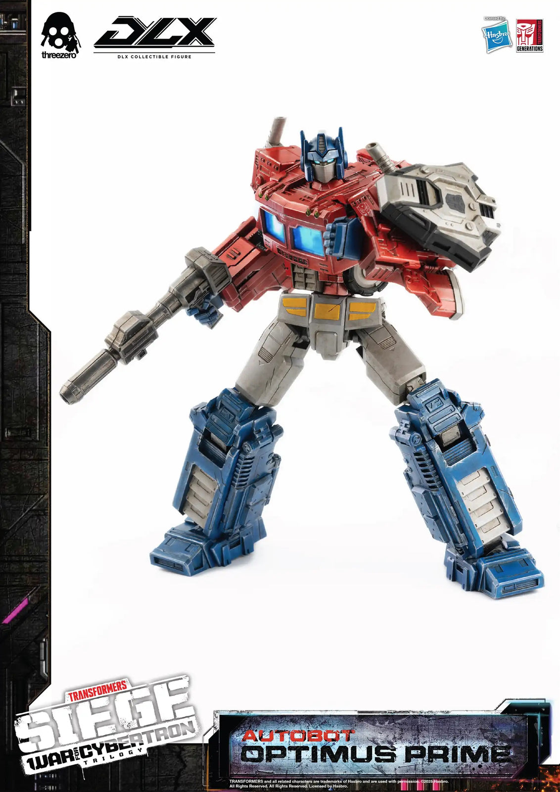 Threezero Transformers: War For Cybertron Trilogy DLX Optimus Prime