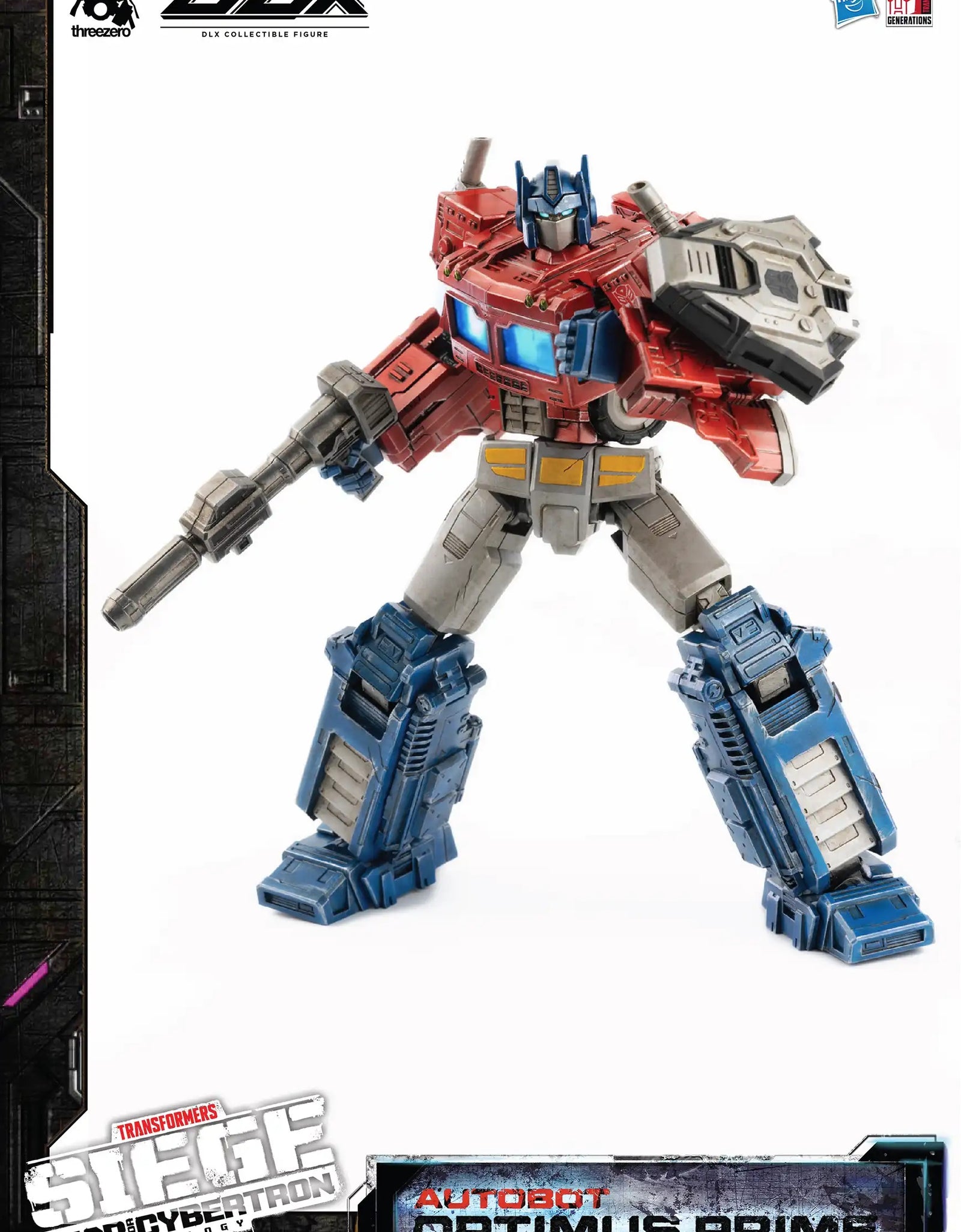 Threezero Transformers: War For Cybertron Trilogy DLX Optimus Prime