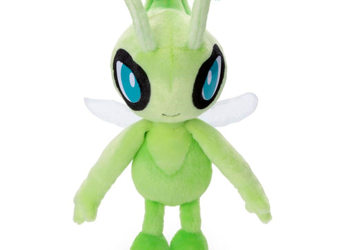 Load image into Gallery viewer, Takara Tomy Arts Pokemon I Choose You! Pokémon Get Plush Celebi Stuffed Toy
