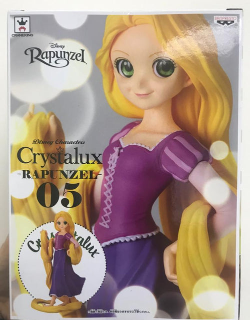 Load image into Gallery viewer, Banpresto Disney Cranking characters #05 CRYSTALUX Rapunzel Paint Figure
