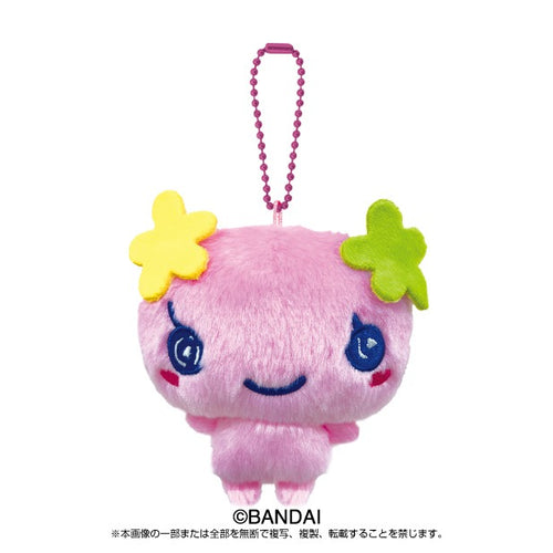 Load image into Gallery viewer, Bandai CHIBI PLUSH MASCOT TAMAGOTCHI FLOWERTCHI Keychain
