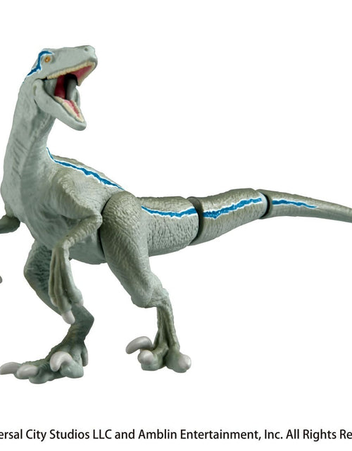 Load image into Gallery viewer, Takara Tomy ANIA Animal Jurassic World Blue Action Figure with Battle Card

