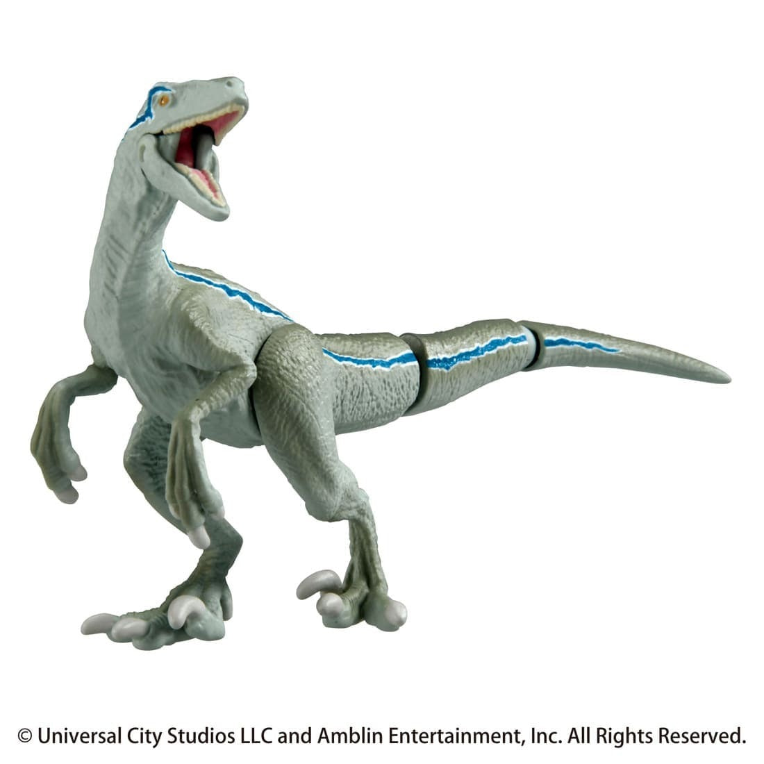Takara Tomy ANIA Animal Jurassic World Blue Action Figure with Battle Card