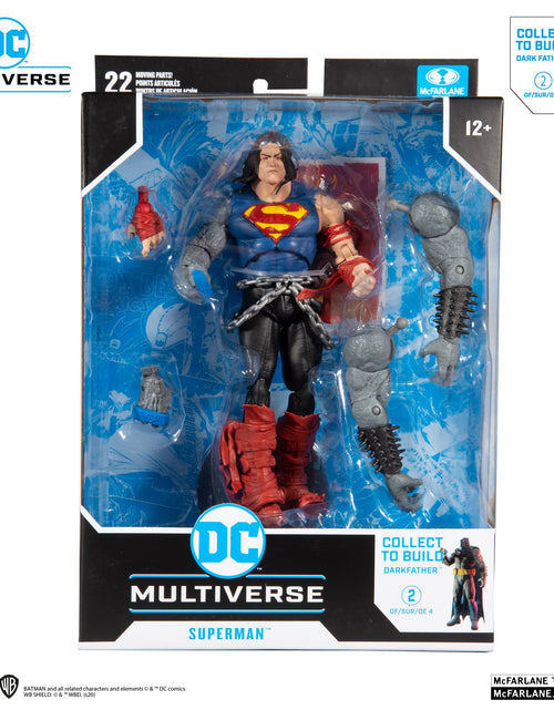 Load image into Gallery viewer, McFarlane Toy DC Death Metal Build-A (Dark Father.)- Superman  7&#39; Action Figure
