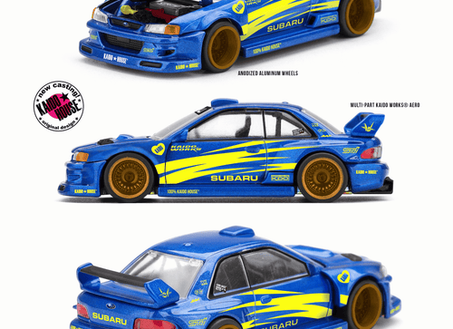 Load image into Gallery viewer, (Pre-order) Mini GT x Kaido House #318 Subaru Impreza WRX STI KAIDO WORKS V1
