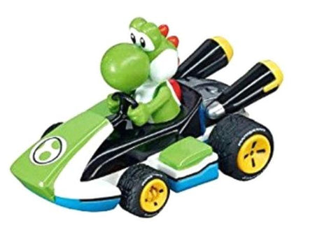 Carrera Nintendo Mario Collection 1:43 Pull Back Model Car - Yoshi