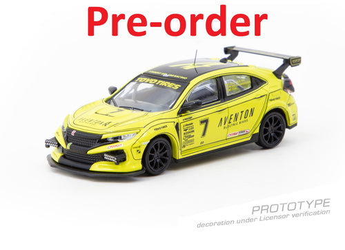 Load image into Gallery viewer, (Pre-order) Tarmac Works 1/64 Honda Civic TYPE R FK8 NASA Western Endurance
