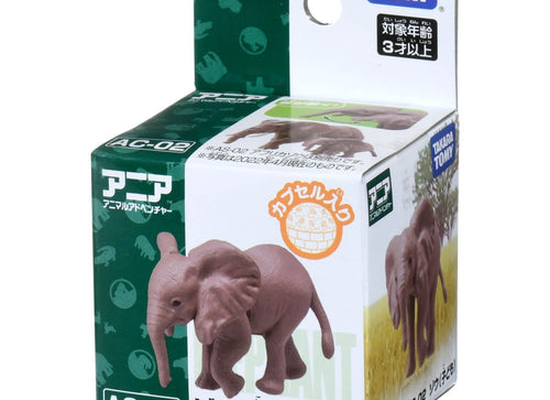 Load image into Gallery viewer, Takara Tomy ANIA animal Action Mini Figure - AC-02 Elephant (Child)

