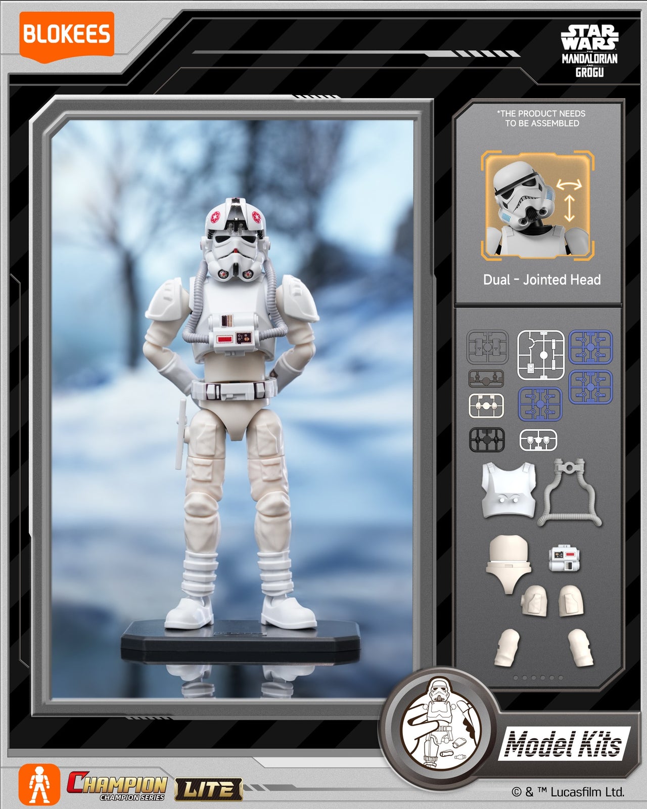 Blokees Star Wars The Mandalorian and Grogu CC LITE Series 01 (Full Set of 9)