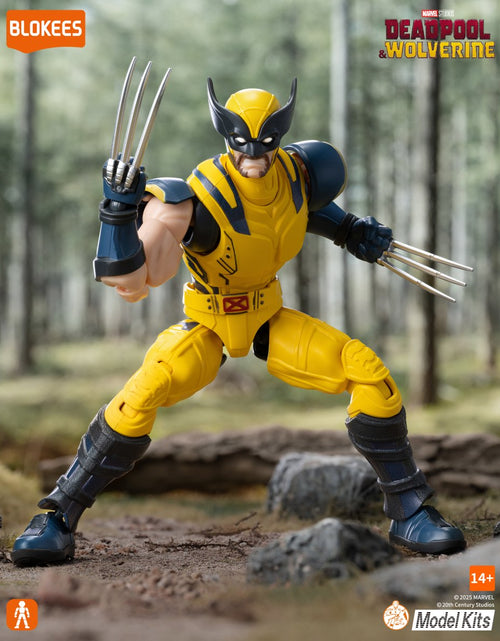 Load image into Gallery viewer, Blokees Marvel Deadpool &amp; Wolverine – SAGA81117 Wolverine Model Kits Figure
