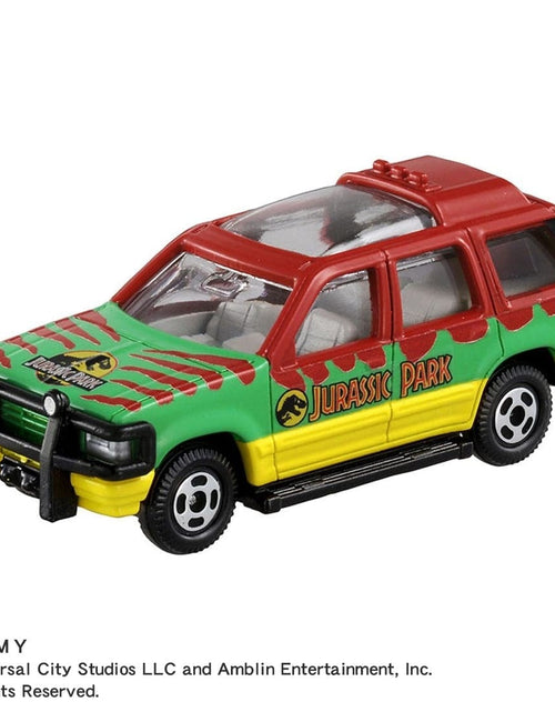 Load image into Gallery viewer, Takara Tomy Dream Tomica SP Jurassic World Tour Vehicle 6cm Mini Model Car
