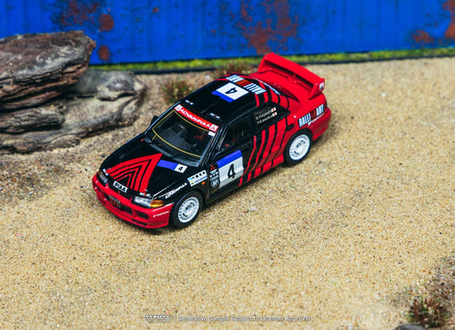 Load image into Gallery viewer, (Pre-order) Tarmac Works 1/64 Mitsubishi Lancer Evolution III China Rally 1998

