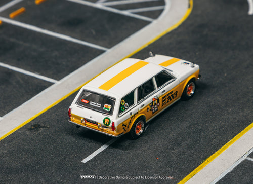 Load image into Gallery viewer, Tarmac Works 1/64 Datsun Bluebird 510 Wagon  OHIGE no PON Model Car
