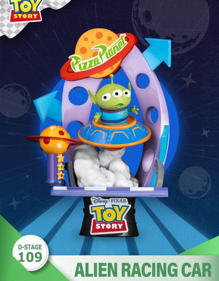 Beast Kingdom Diorama Stage-109- Disney Alien's Racing Car