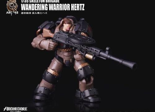 Load image into Gallery viewer, ARCHECORE ARC-48 Skeleton Brigade Wandering Warrior Hertz Action Figure Set
