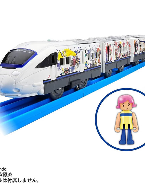Load image into Gallery viewer, Takara Tomy Plarail Train - J.R. Kyushu Splatrain Splatoon Wrapping (3-Car Set)
