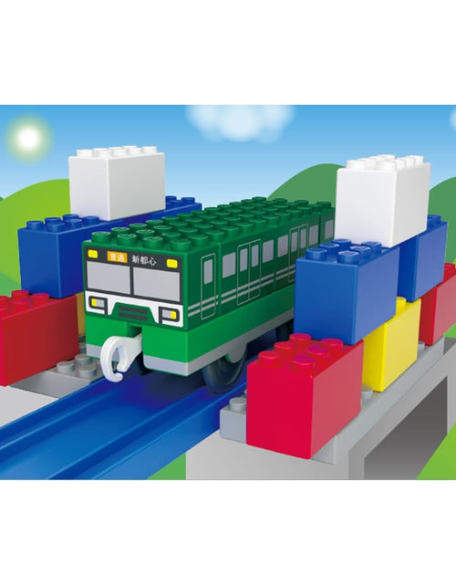 Load image into Gallery viewer, Takara Tomy Tomica Plarail Blocks Vehicle Block Town Box Set
