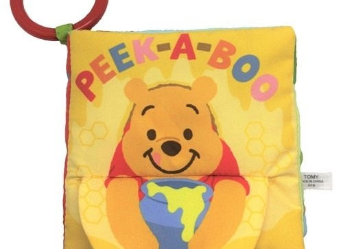 Load image into Gallery viewer, Takara Tomy Disney Baby Dear Little Hands Pooh Picture Book for over 6 month
