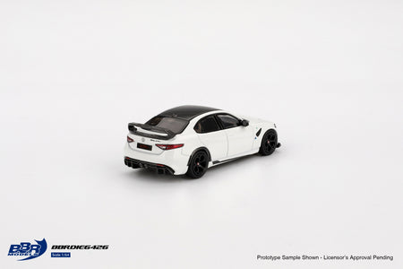 BBR 1:64 Alfa Romeo Giulia GTAm White Die-Cast Model Car