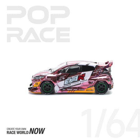 POPRACE 1/64 EVA RT PRODUCTION MODEL CUSTOM TYPE-08 GOODRIDE GR YARIS