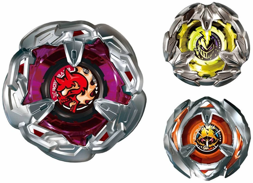 Load image into Gallery viewer, Takara Tomy Beyblade X Booster BX-21 Hells Chain Deck Set

