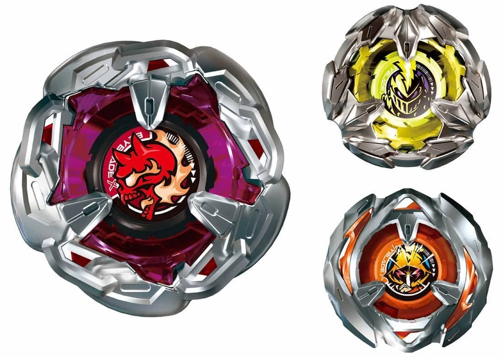 Takara Tomy Beyblade X Booster BX-21 Hells Chain Deck Set
