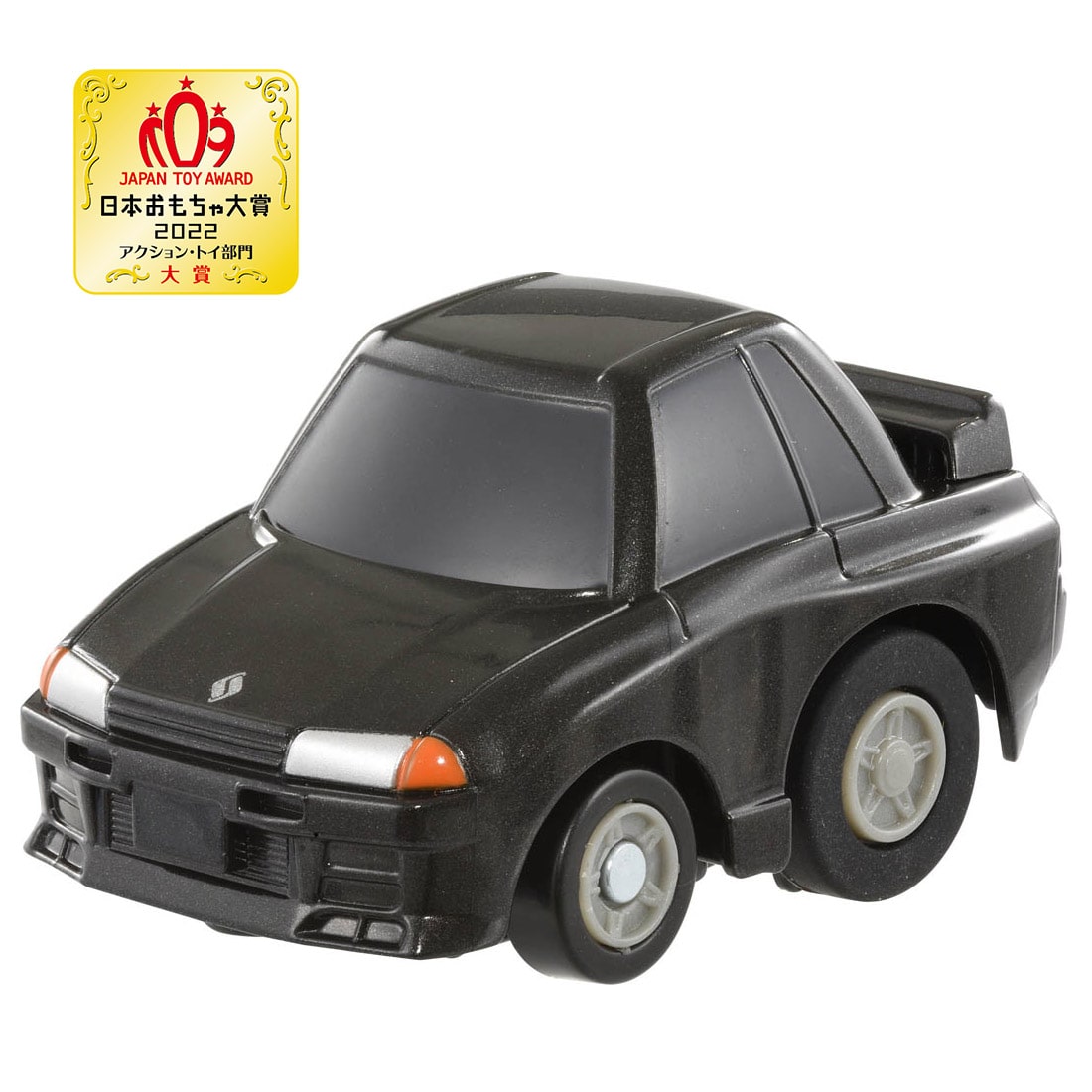 Takara Tomy Tomica ChoroQ Pull Back Diecast Car e-02 Nissan Skyline GT-R(R32)1st