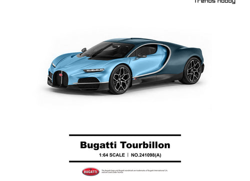 Load image into Gallery viewer, (Pre-order) Trends Hobby 1/64 - #241098(A) Bugatti Tourbillon - Blue Atlantic
