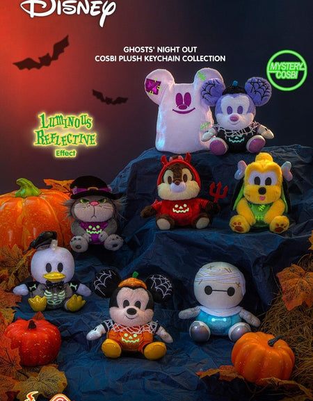 Hot Toys Disney Ghosts' Night Out Cosbi Plush Keychain Collection Full set of 6