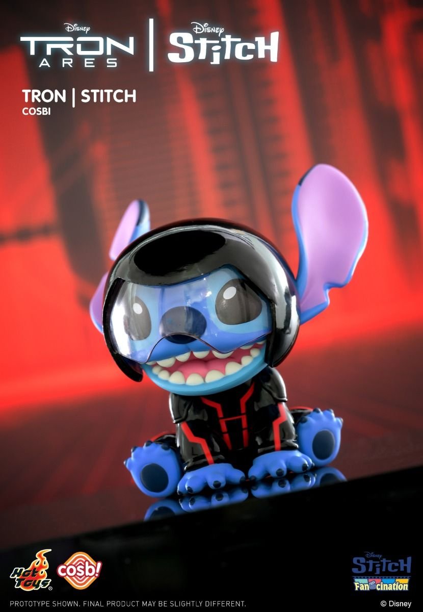 Hot Toys Disney Tron Stitch Cosbi Collection Full Set of 4 (8pcs Box Set)CBX327
