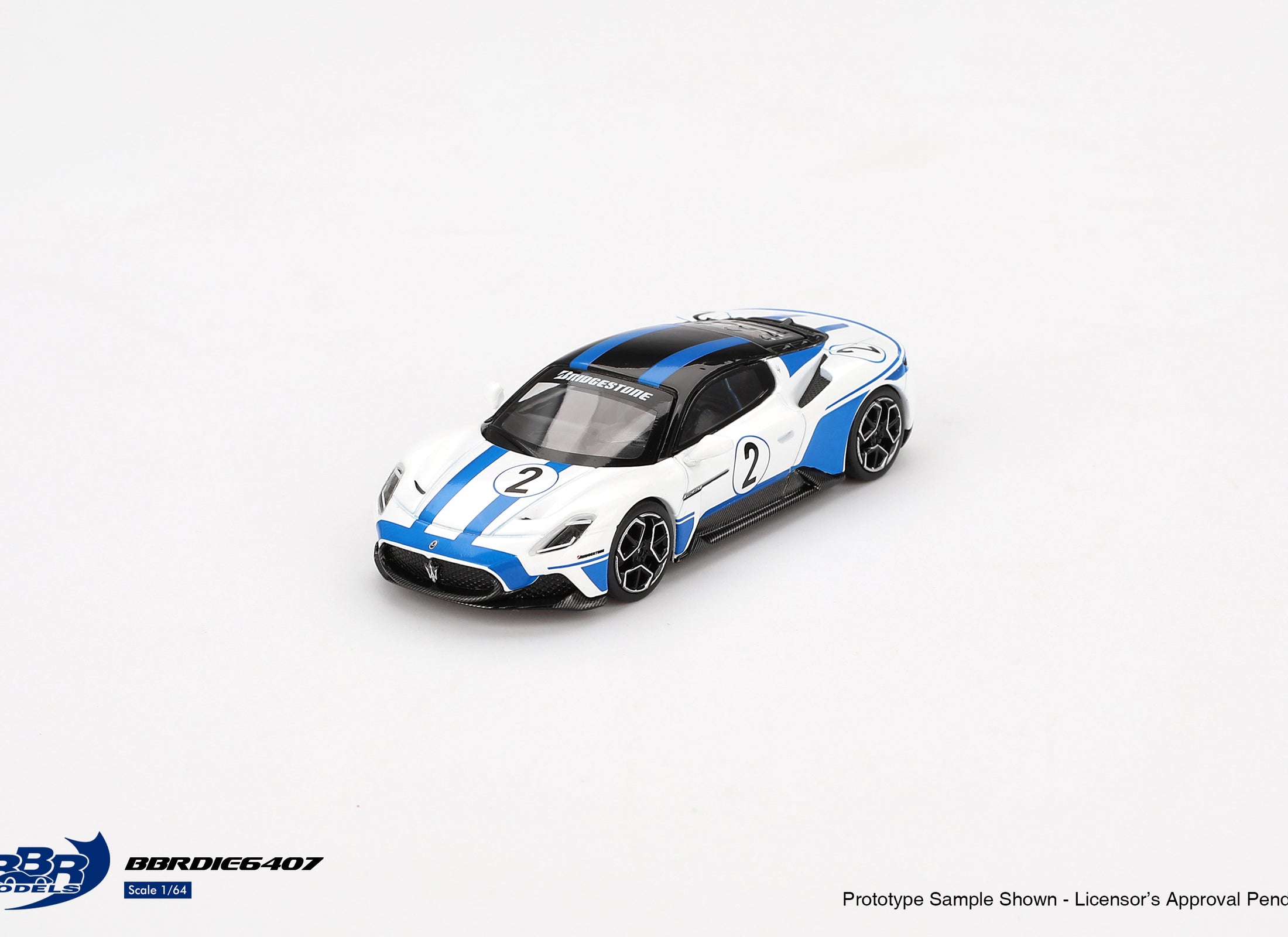 BBR 1:64 Maserati MC20 #2 Maserati Performance Experience Model Car