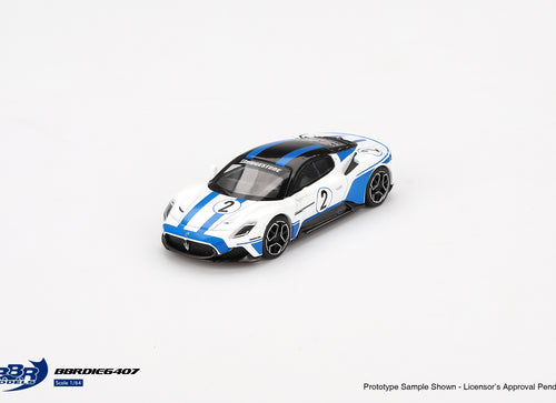 Load image into Gallery viewer, BBR 1:64 Maserati MC20 #2 Maserati Performance Experience Model Car
