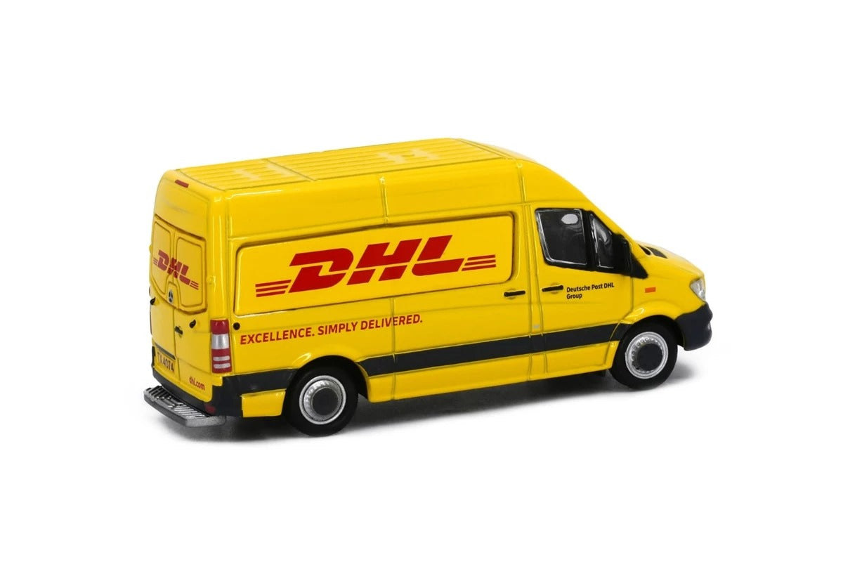 Tiny City 90 Die-cast 1/76 Model Car - MERCEDES-BENZ Sprinter FL DHL Model Car