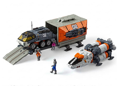 Load image into Gallery viewer, Takara Tomy T-SPARK ZONE Distribution Excl.Diaclone Vehicles Set 8 Space Mission
