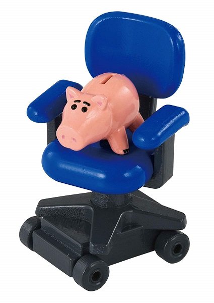 Takara Tomy Tomica Disney Ride On Toy Story TS-09 Hamm and Andy's Chair figure