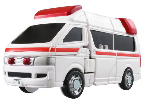 Load image into Gallery viewer, Takara Tomy Tomica Jobraver TJB03 MediBraver - Toyota Himedic Ambulance (Tomica)
