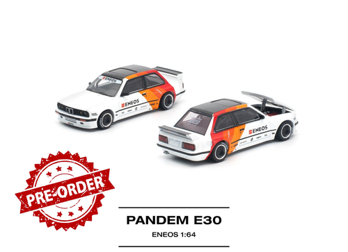 Load image into Gallery viewer, (Pre-order) POPRACE 1/64 - PANDEM E30 ENEOS Diecast Model Car
