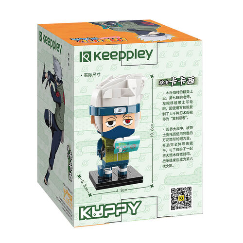 Keeppley Qman Building Blocks Toy #K20504 Naruto - Flagwood Kakash
