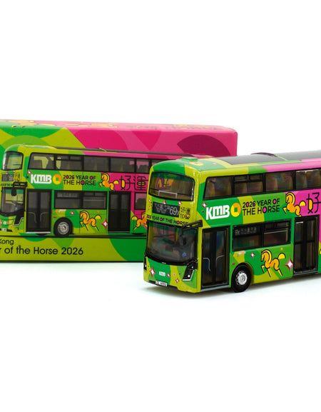 Tiny City Die-cast Model Bus KMB VOLVO B8L MCV 12M Year of the Horse 2026 (69X)