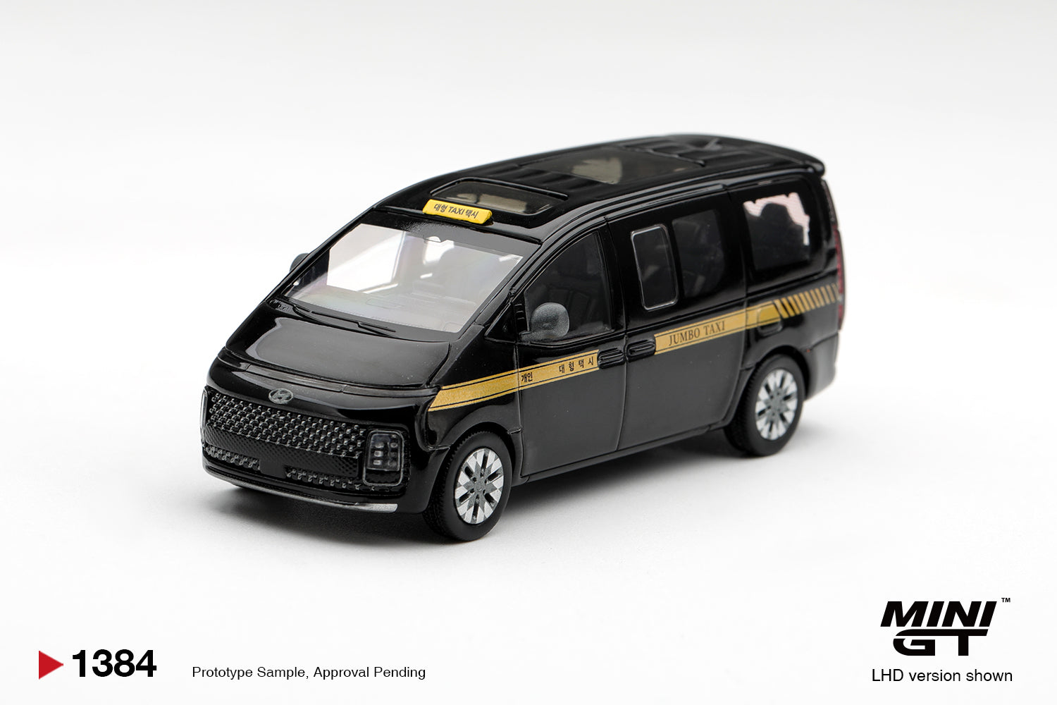(Pre-order) Mini GT #1384 Hyundai Staria TAXI Diecast Model Car