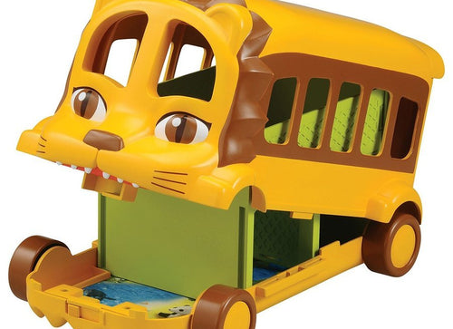 Load image into Gallery viewer, Takara Tomy Ania 3way! Going Out Lion Bus can contain Mini figure (No figures)
