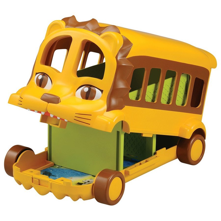 Takara Tomy Ania 3way! Going Out Lion Bus can contain Mini figure (No figures)