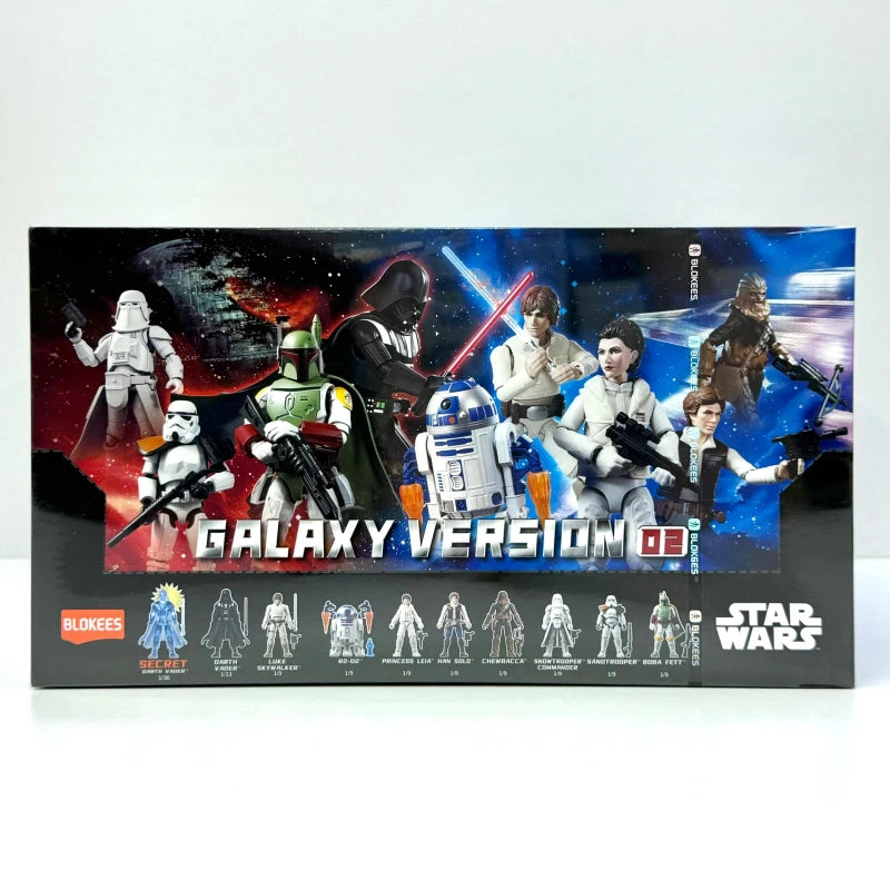 Blokees Star Wars Galaxy Version 02 Blind Box (9 Types) Full set of 9 Figure