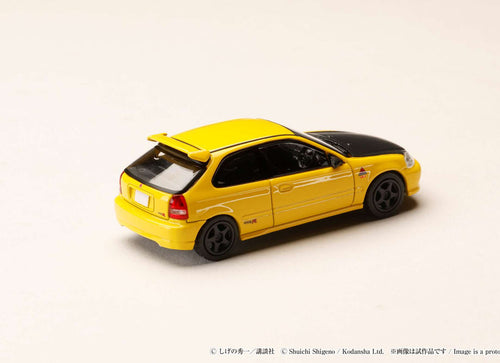 Load image into Gallery viewer, Hobby Japan 1/64 Honda Civic (EK9) Todo Juku Initial D Tomoyu #HJDMD007
