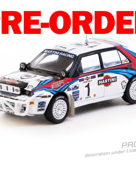 (Pre-order) Tarmac Works 1/64 Lancia Delta HF Integrale Safari Rally 1992 Car