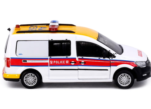Load image into Gallery viewer, Tiny City 61 Die-cast Model Car - Volkswagen Caddy Police Airport District
