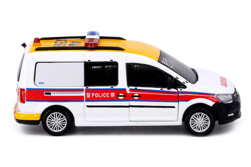 Load image into Gallery viewer, Tiny City 61 Die-cast Model Car - Volkswagen Caddy Police Airport District

