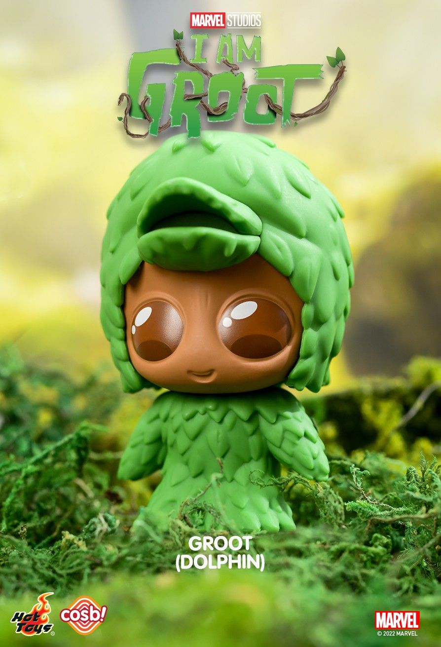 Hot Toys Cosbi Bobble-Head Collection : I Am Groot (set of 8)